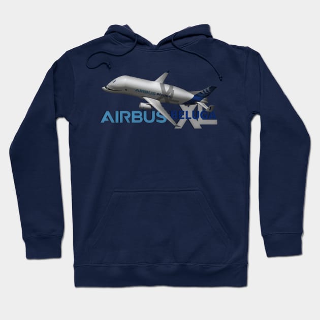 Airbus A330 XL Beluga Hoodie by Caravele